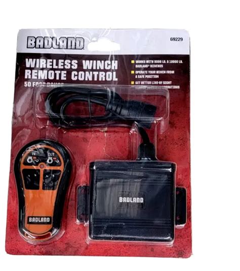Badland Wireless Winch Remote Control 50 Foot Range 5800 Picclick