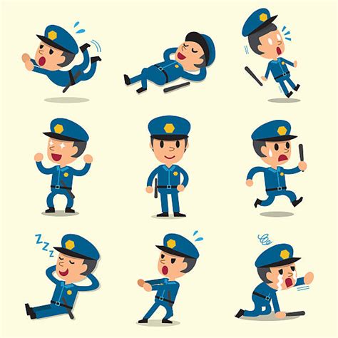 Best Police Officer Running Illustrations Royalty Free Vector Graphics And Clip Art Istock