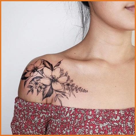 The world of feminine tattoos is quite colorful and interesting just like the women. Leg Tattoos 98270 Shoulder tattoo women: delicate and feminine ideas to borrow! - #borrow #del ...