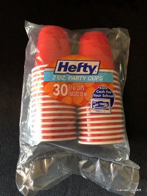 Hefty 2oz Party Cups Mini Red Solo Cups 30 Count Shot Glasses Jello Shots Plastic Cups Christmas