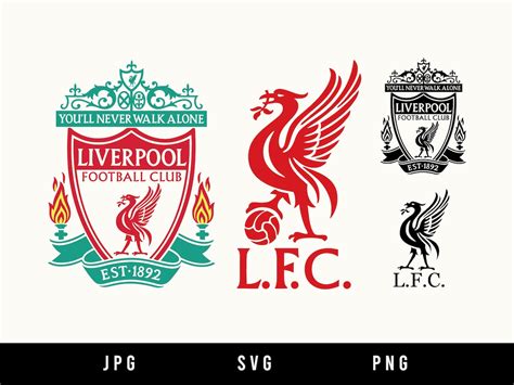 Liverpool Logo Instant Download Svg Png  Digital Etsy