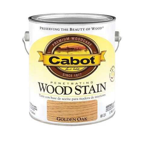 Cabot Gallon Golden Oak Oil Wood Stain At