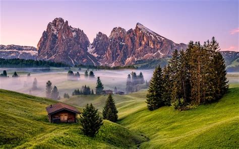 Dolomites Mountains Landscape Hd Nature 4k Wallpapers