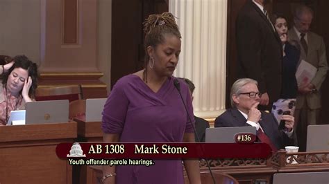 Sen Holly J Mitchell On Ab 1308 Youth Offender Parole Hearings Youtube