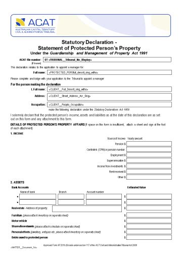 Building an attractive cv helps in increasing your chances of getting the job. Statement For Declaration - certify letter