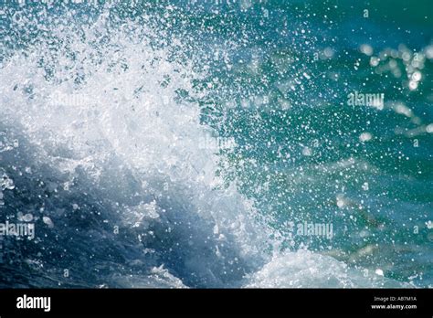 Atlantic Ocean Splash Stock Photo Alamy