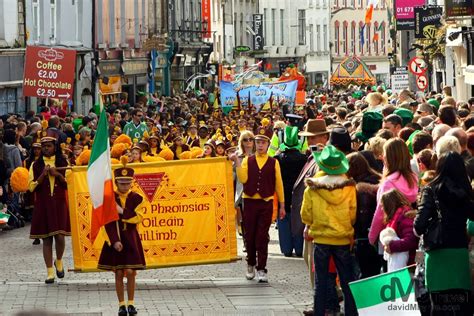 Saint Patricks Day Parade Galway Ireland Worldwide Destination