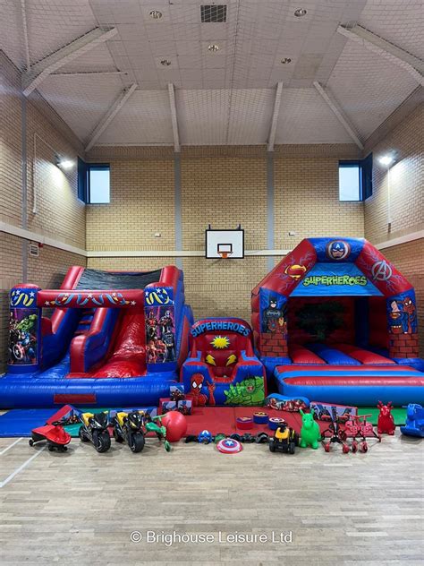 Ultimate Avengers Soft Play Package Event Equipment Hire In
