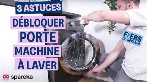 3 Astuces Pour Débloquer La Porte De Votre Machine à Laver Youtube
