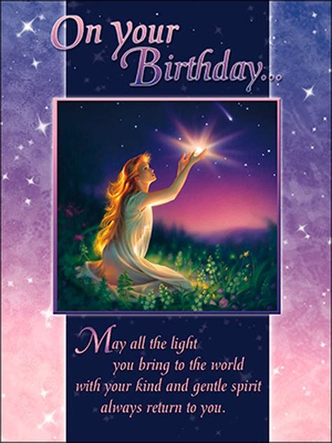Birthday Card Wishing You A Bright And Happy Year Ahead Birthday