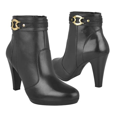 Botas De Vestir Para Dama Flexi 33613 Piel Negro