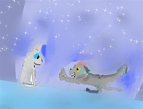 Graystripe And Silverstream Reuniting In Starclan Warrior Cats