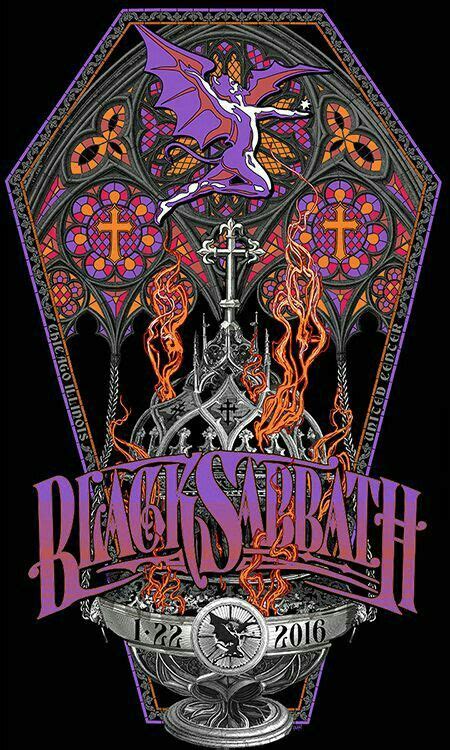 Black Sabbath Art Rock Band Posters Rock Poster Art