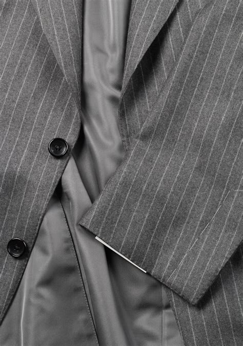 Tom Ford Windsor Gray Pinstripe Suit Size 50 40r Us Wool Silk Fit A