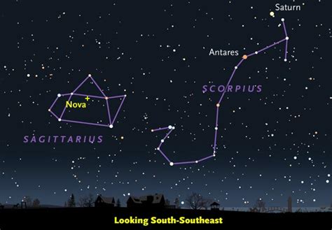 Nova Nova Sagittarii 2015 No 2 Erupts In Sagittarius