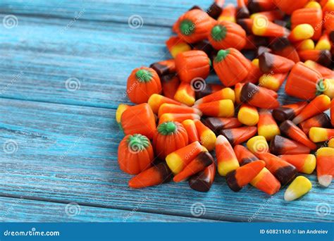 Halloween Candy Corns Stock Photo Image Of Green Dessert 60821160