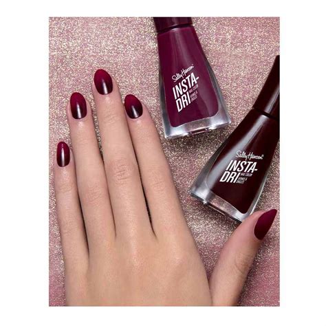 Available to top up at our stores. Sally Hansen Insta Dri Go Garnet Nail Polish | Wilko