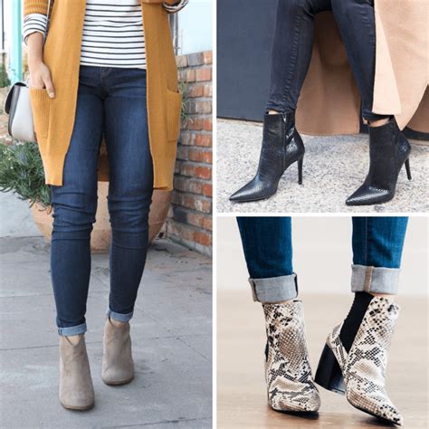 How To Wear Booties And Jeans The Three Tomatoes
