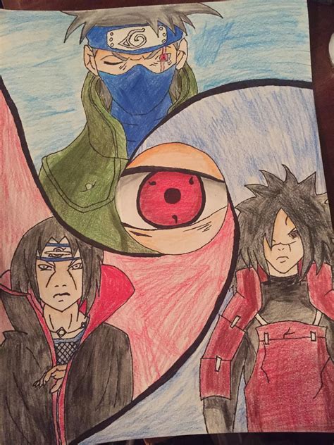 This Is My First Colored Naruto Drawing I Hope You Like It Rnaruto