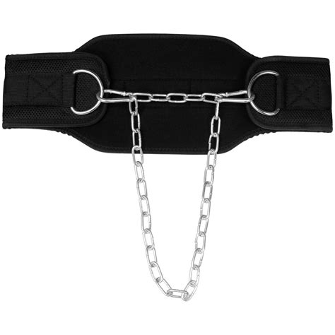 Mirafit Pro Dipping And Pull Up Weight Belt With Chain Gym Weighted Dip