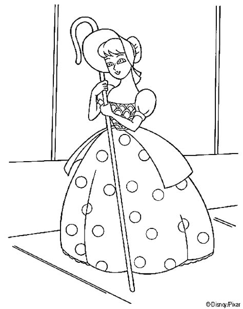 Bo peep, however, isn't the same bo peep we met in 1995. Toy Story Coloring Page - toy story bo peep | All Kids Network