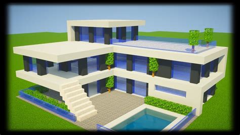 Exemple Maison Moderne Minecraft Home Alqu