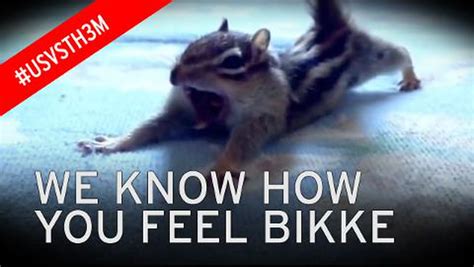 This Chipmunks Morning Stretch Routine Reminds Us Of Our Lazier