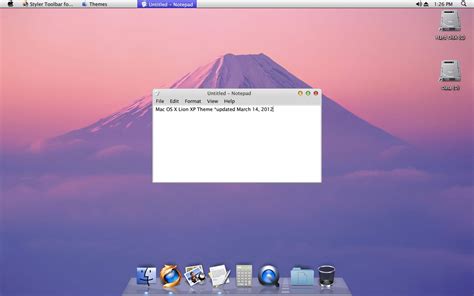 Mac Os X Lion Xp Theme Updated March 14 2012 By Hilawa On Deviantart