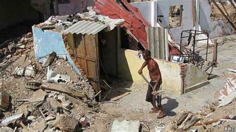 la dura reconstrucción tras el paso de sandy por cuba bbc news mundo