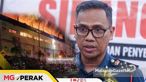 Mgperak Panel Pembahagi Elektrik Punca Kebakaran Mydin Manjoi Youtube