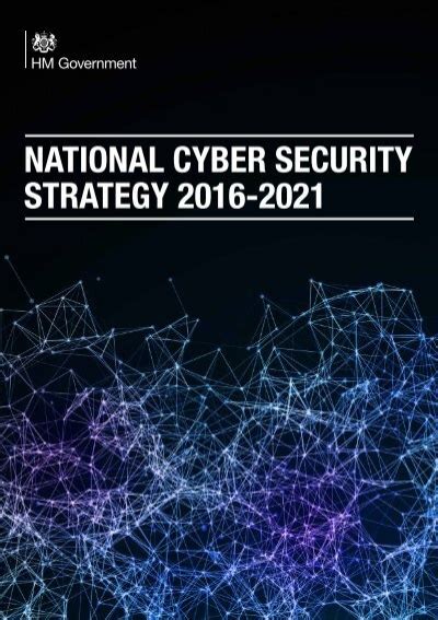 National Cyber Security Strategy 2016 2021