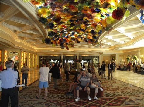 Bellagio Hotel Lobby Las Vegas Paul Gibson Flickr