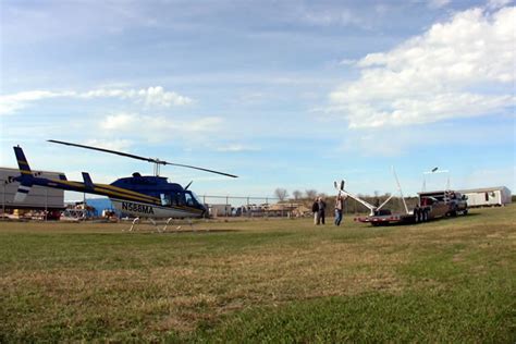 Aerial Filmworks Custom Helicopter Transport Trailer