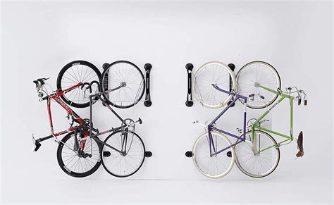 This Wall Mounted Bike Rack Swivels 160º Side To Side