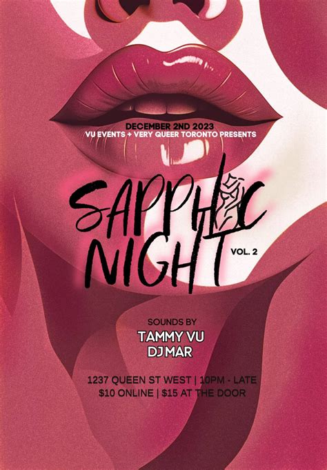 Sapphic Dance Party By Vu Events And Very Queer Toronto