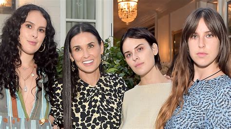 watch access hollywood interview demi moore s daughters reflect on mom s jarring relapse it