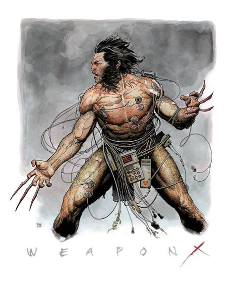 Shirtless Men In Comics — Shirtless Wolverine By Eric Basaldua