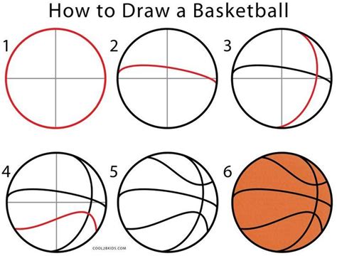 How To Draw A Basketball Court Step By Step At Drawing Tutorials