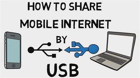 How To Connect Mobile Internet To Pc Via Usb Cable Android Usb