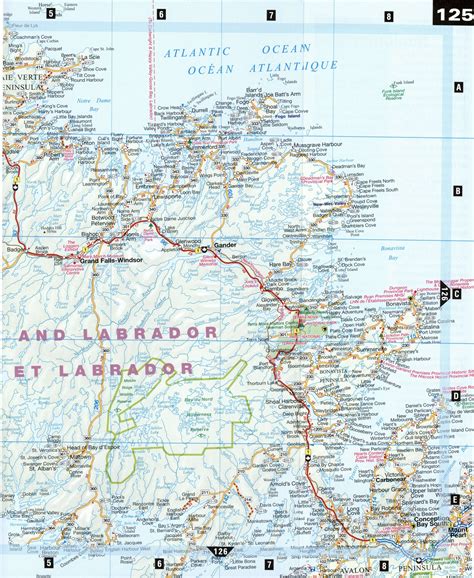 Road Map Of Labrador
