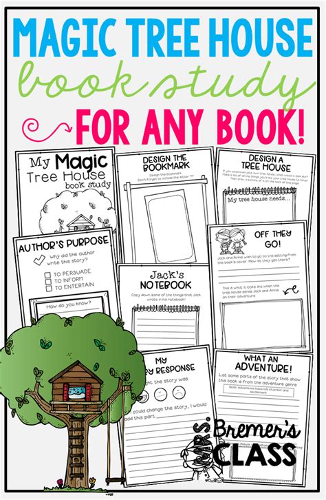 Magic Tree House Activitiesfor Any Book In The Series Mrs Bremer