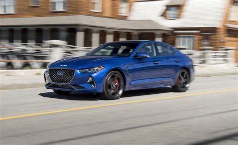 2019 Genesis G70 Prototype Drive Review Car And Driver
