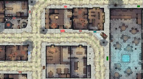 World Maps Library Complete Resources Dnd City Battle Maps
