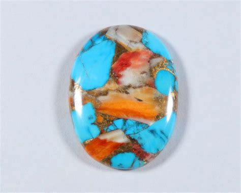 Oyster Copper Turquoise Approx 26X19 Mm Oval Shape Cabochon Etsy