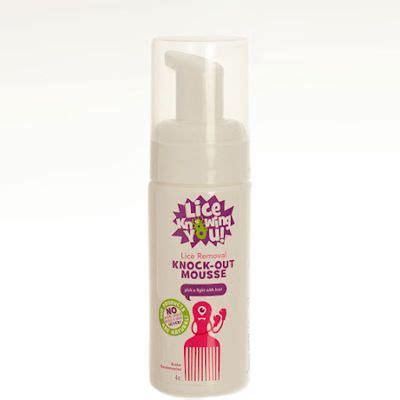 Lice Knowing You© Lice Removal Knock-Out Mousse - Lice ...