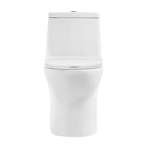 Swiss Madison Ivy White Dual Elongated Toilet 10 In Rough In Size Sm