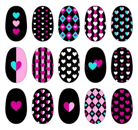 Nail Heart Stickers Stock Vector Illustration Of Isolated 238099231