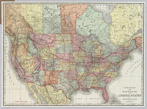 United States And Southern Canada David Rumsey Historical Map Collection