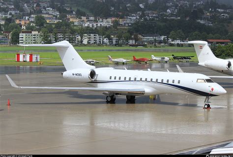 M Mdbd Private Bombardier Bd 700 1a10 Global Express Photo By Christoph