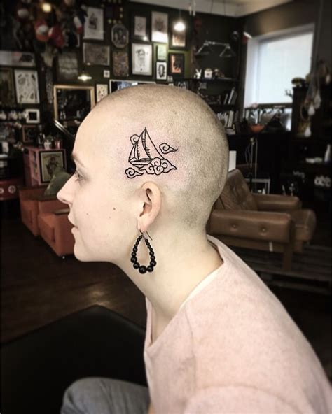 Photo By Karllevoll On Instagram Cristomadissoo Bald Tattoo